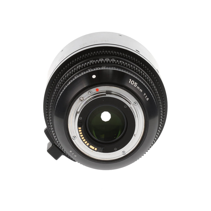 【中古品】SIGMA 259662 FF High Speed Prime Line(105mm/T1.5 FF/EFマウント/フィート表記)