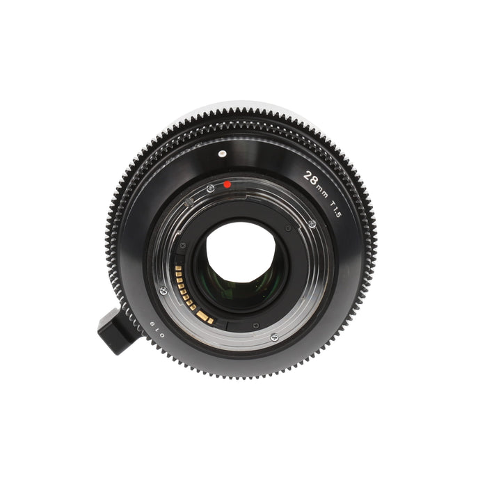 【中古品】SIGMA 441661 FF High Speed Prime Line(28mm/T1.5 FF/EFマウント/フィート表記)