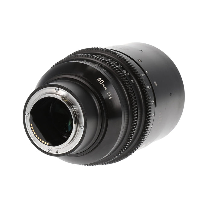 【中古品】SIGMA 332679 FF High Speed Prime Line(40mm/T1.5 FF/Eマウント/フィート表記)
