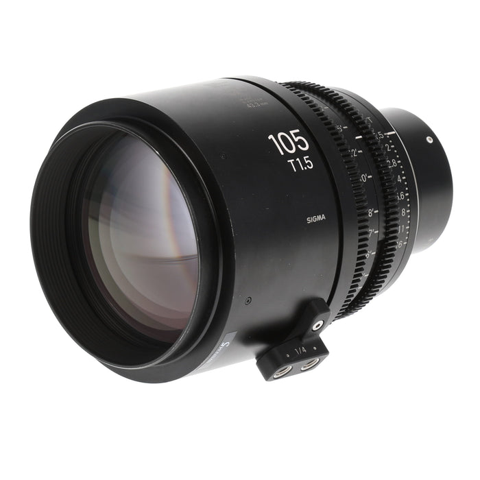 【中古品】SIGMA 259679 FF High Speed Prime Line(105mm/T1.5 FF/Eマウント/フィート表記)