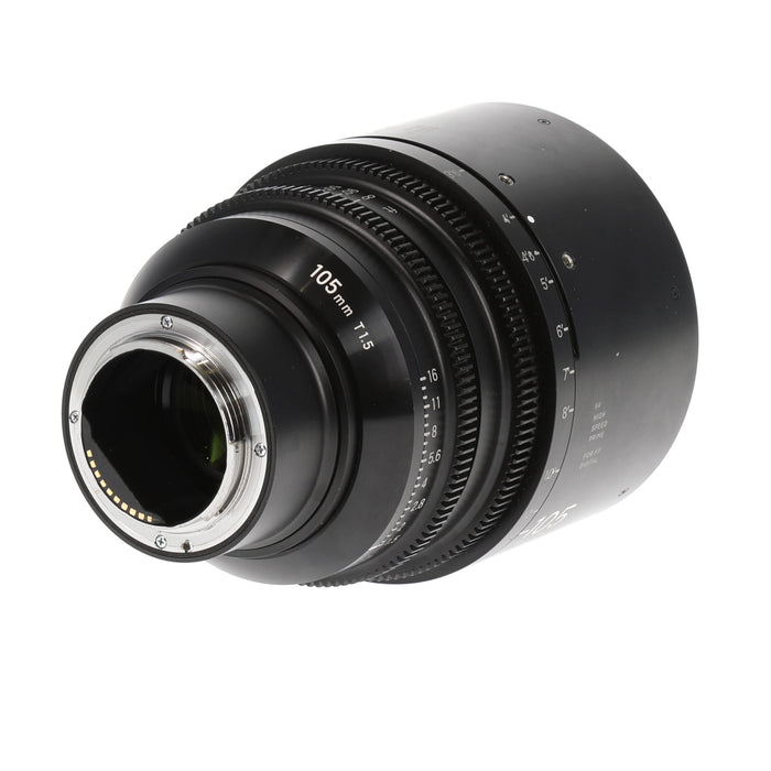 【中古品】SIGMA 259679 FF High Speed Prime Line(105mm/T1.5 FF/Eマウント/フィート表記)