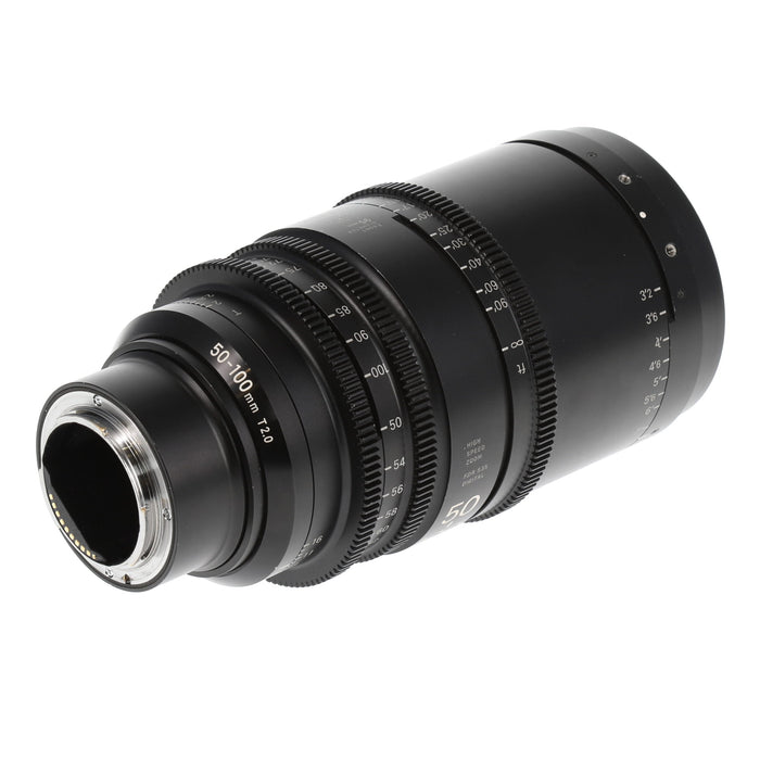 【中古品】SIGMA 693671 High Speed Zoom Line(50-100mm/T2/Eマウント/フィート表記)