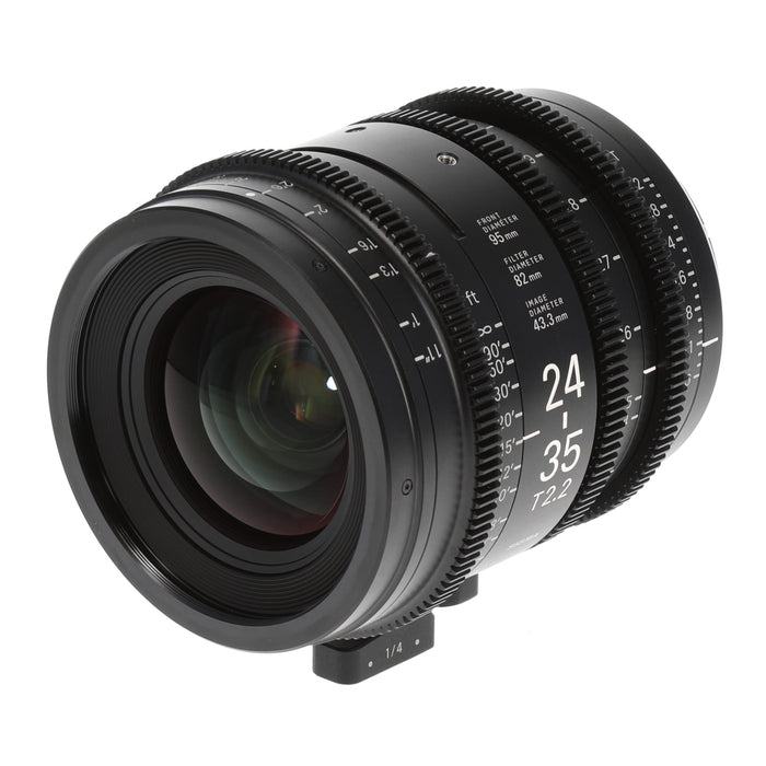 【中古品】SIGMA 588663 FF Zoom Line(24-35mm/T2.2 FF/EFマウント/フィート表記)