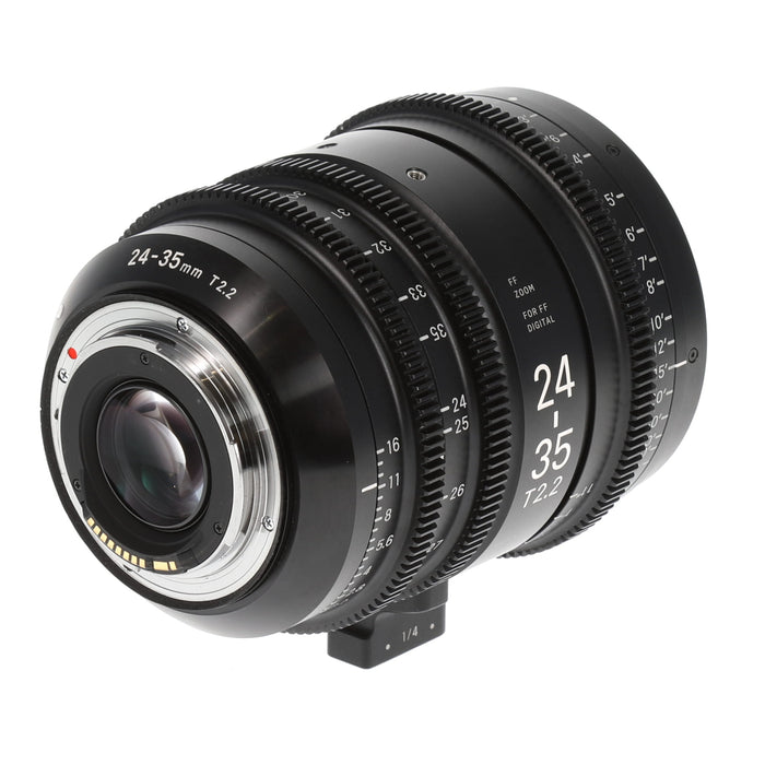 【中古品】SIGMA 588663 FF Zoom Line(24-35mm/T2.2 FF/EFマウント/フィート表記)