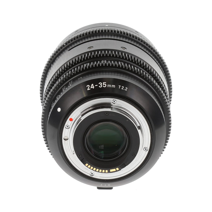 【中古品】SIGMA 588663 FF Zoom Line(24-35mm/T2.2 FF/EFマウント/フィート表記)