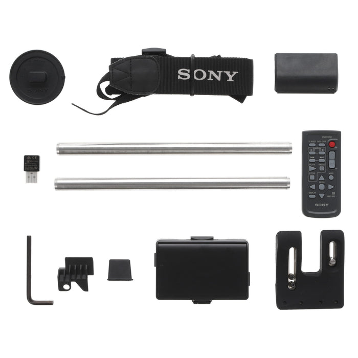 【中古品】SONY PXW-FS7M2 + XDCA-FS7 ＋ VCT-FS7 XDCAMメモリーカムコーダー(ボディのみ)(拡張ユニット/ライトウェイトロッドサポート付属)