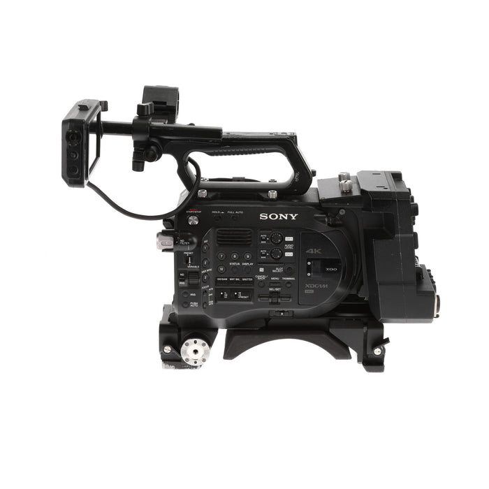 【中古品】SONY PXW-FS7M2 + XDCA-FS7 ＋ VCT-FS7 XDCAMメモリーカムコーダー(ボディのみ)(拡張ユニット/ライトウェイトロッドサポート付属)