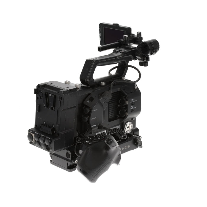 【中古品】SONY PXW-FS7M2 + XDCA-FS7 ＋ VCT-FS7 XDCAMメモリーカムコーダー(ボディのみ)(拡張ユニット/ライトウェイトロッドサポート付属)