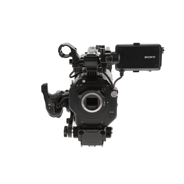 【中古品】SONY PXW-FS7M2 + XDCA-FS7 ＋ VCT-FS7 XDCAMメモリーカムコーダー(ボディのみ)(拡張ユニット/ライトウェイトロッドサポート付属)
