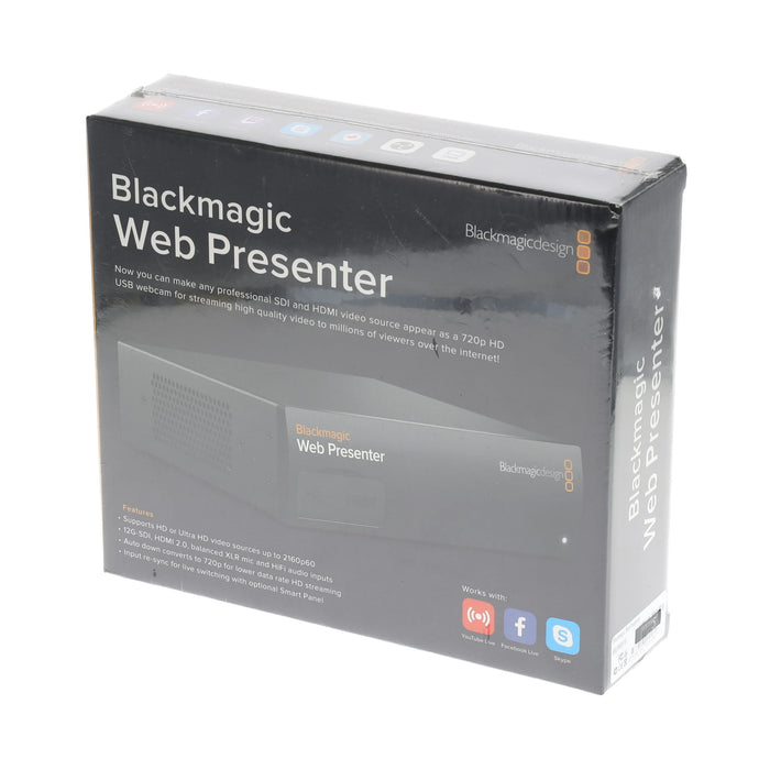 【中古品】BlackmagicDesign BDLKWEBPTR Blackmagic Web Presenter