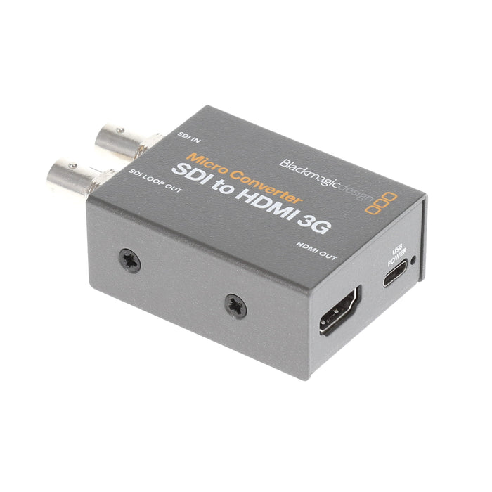 【中古品】BlackmagicDesign CONVCMIC/SH03G Micro Converter SDI to HDMI 3G(パワーサプライなし)