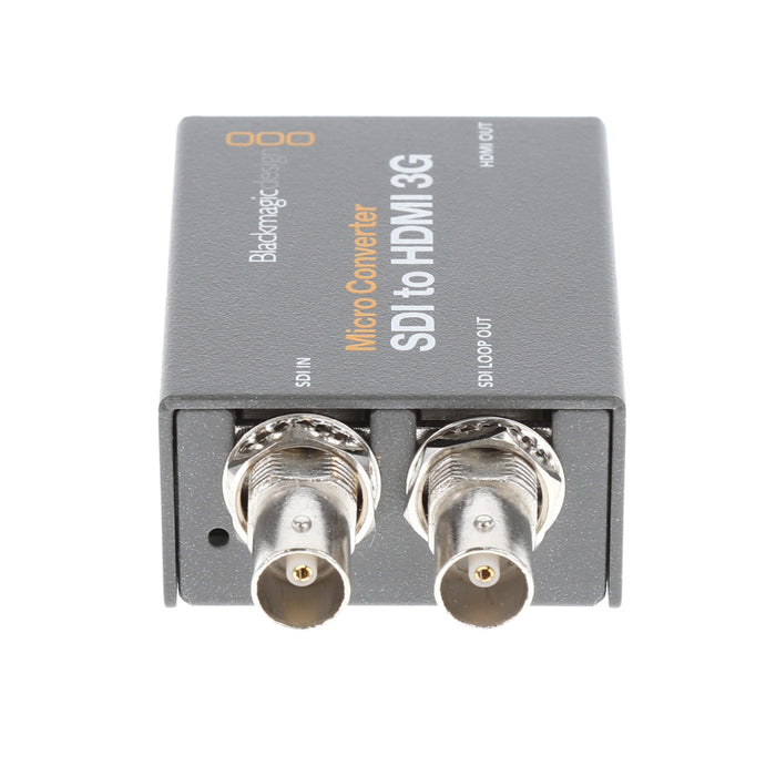【中古品】BlackmagicDesign CONVCMIC/SH03G Micro Converter SDI to HDMI 3G(パワーサプライなし)