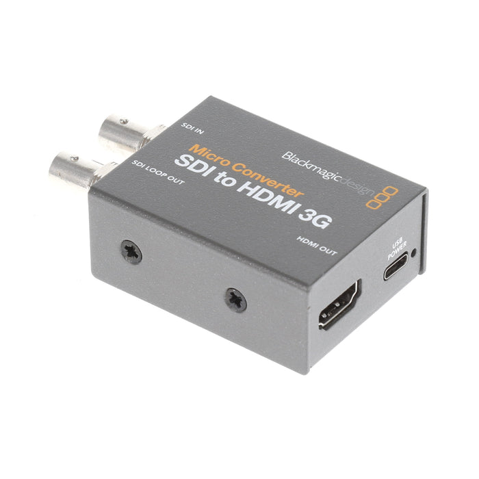 【中古品】BlackmagicDesign CONVCMIC/SH03G Micro Converter SDI to HDMI 3G(パワーサプライなし)