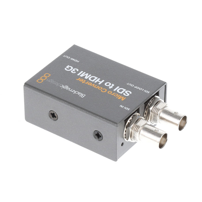 【中古品】BlackmagicDesign CONVCMIC/SH03G Micro Converter SDI to HDMI 3G(パワーサプライなし)