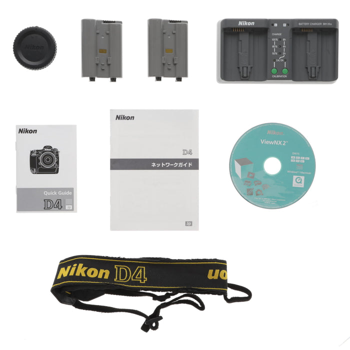 【中古品】Nikon D4 ボディ デジタル一眼レフカメラ(ボディのみ)