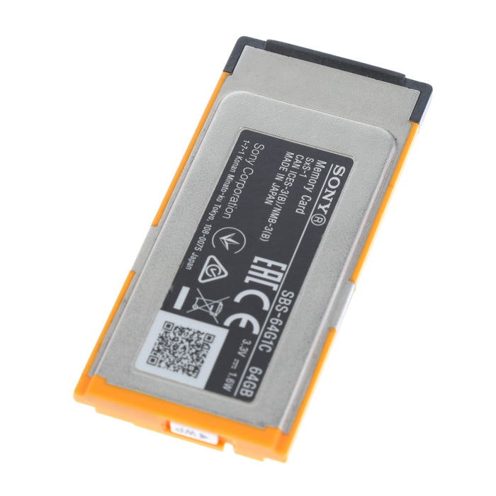 【中古品】SONY SBS-64G1C SxS-1メモリーカード 64GB