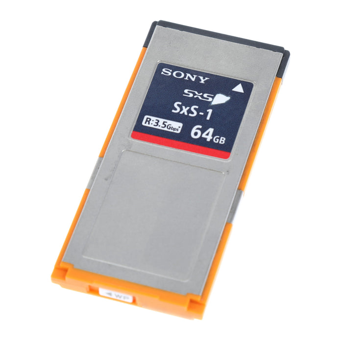【中古品】SONY SBS-64G1B SxS-1メモリーカード 64GB