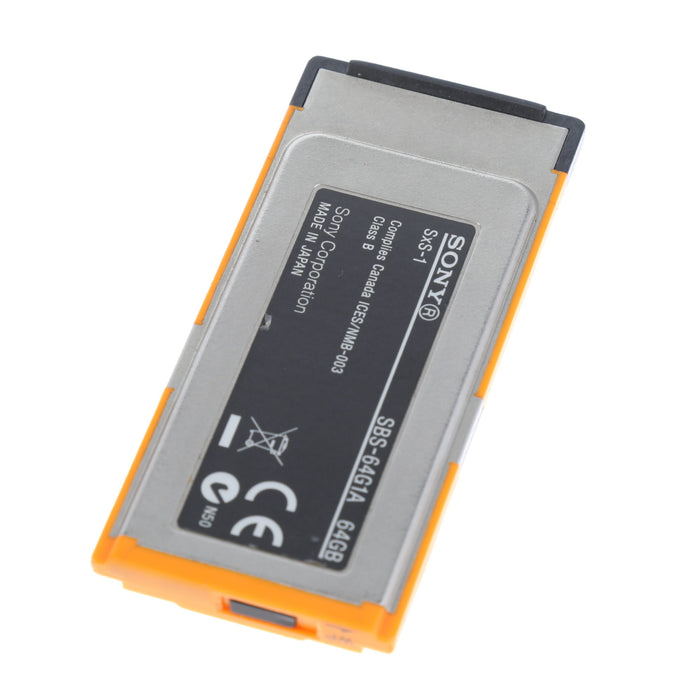 【中古品】SONY SBS-64G1A SxS-1メモリーカード 64GB