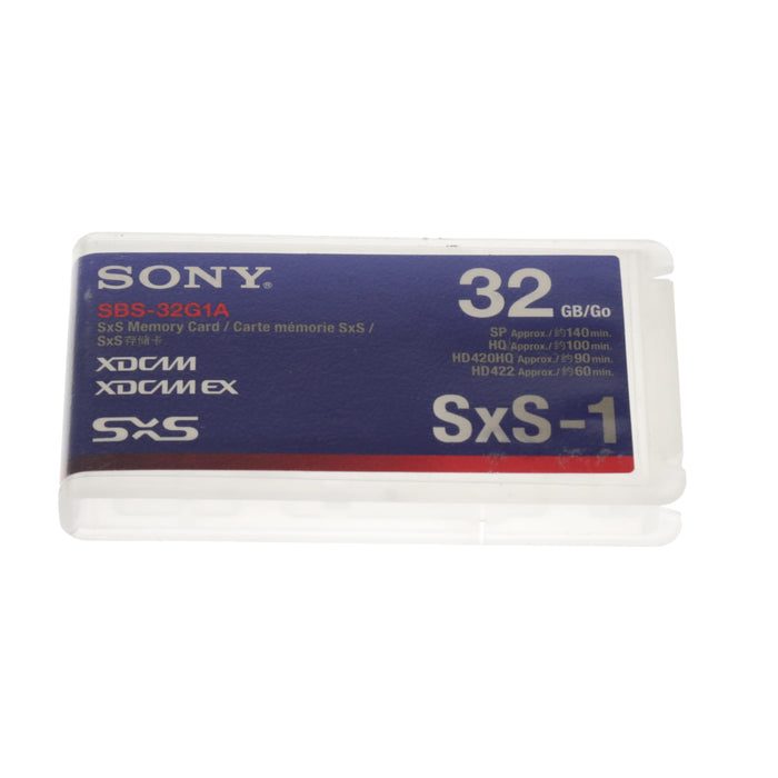 【中古品】SONY SBS-32G1A SxS-1メモリーカード 32GB