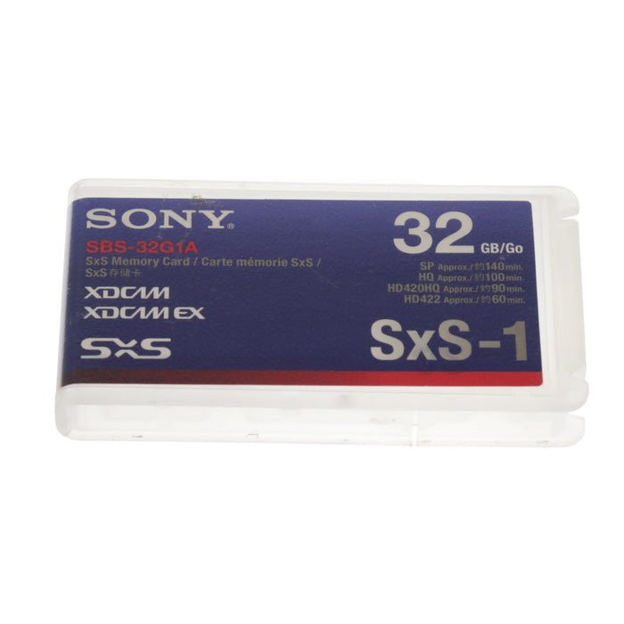 【中古品】SONY SBS-32G1A SxS-1メモリーカード 32GB