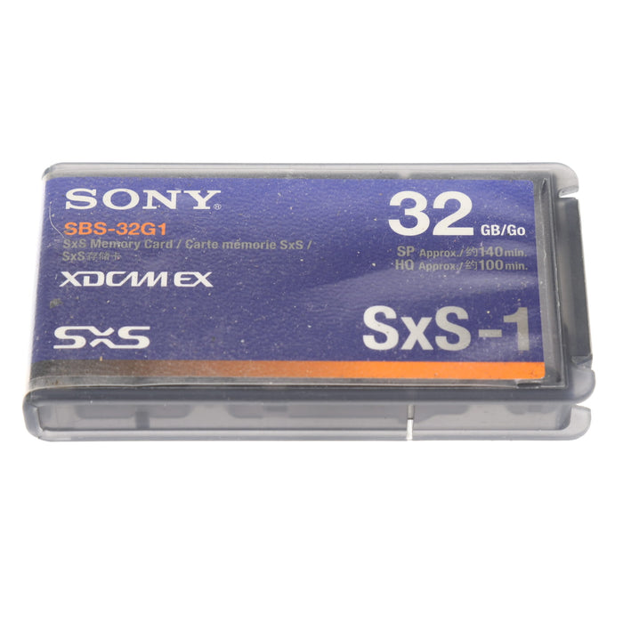 【中古品】SONY SBS-32G1 SxS-1メモリーカード 32GB