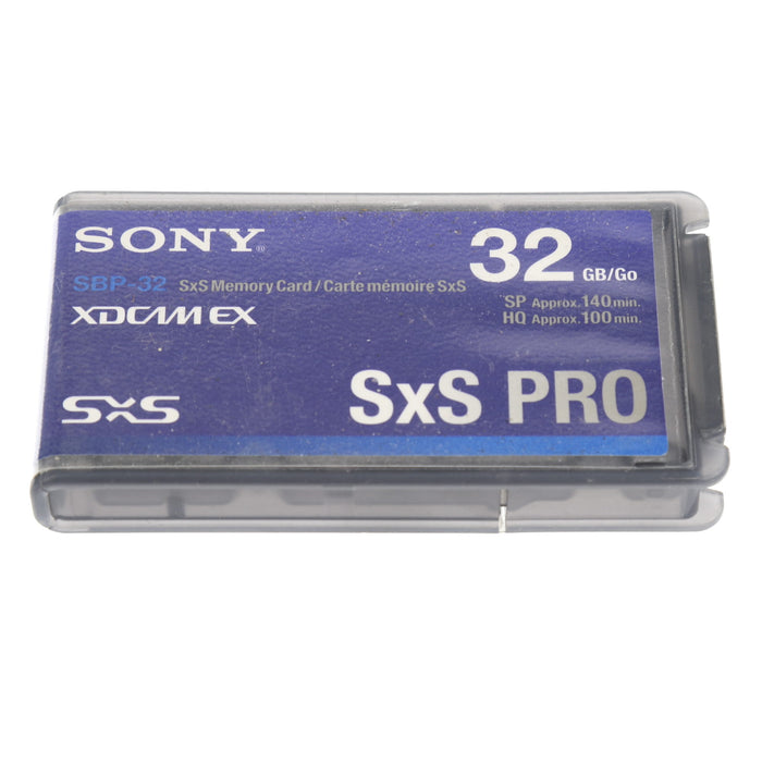 【中古品】SONY SBP-32 SxS PRO メモリーカード 32GB