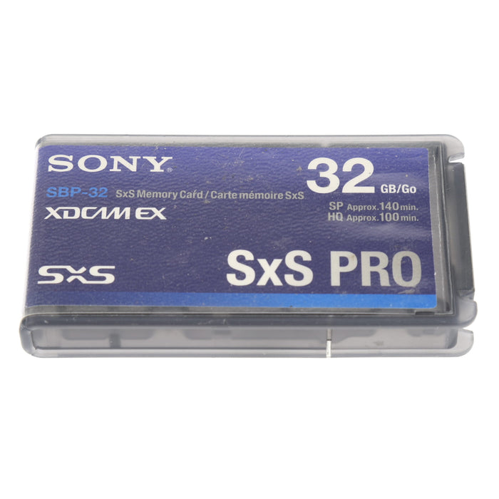【中古品】SONY SBP-32 SxS PRO メモリーカード 32GB