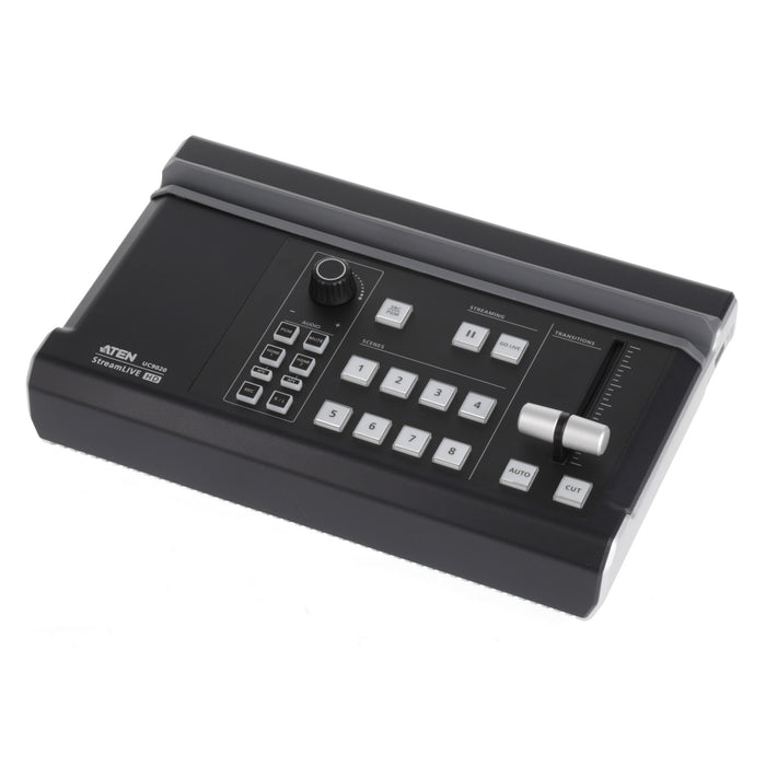 【中古品】ATEN UC9020 StreamLIVE HD ポータブルライブストリーミングAVミキサー(リアルタイム編集機能搭載)