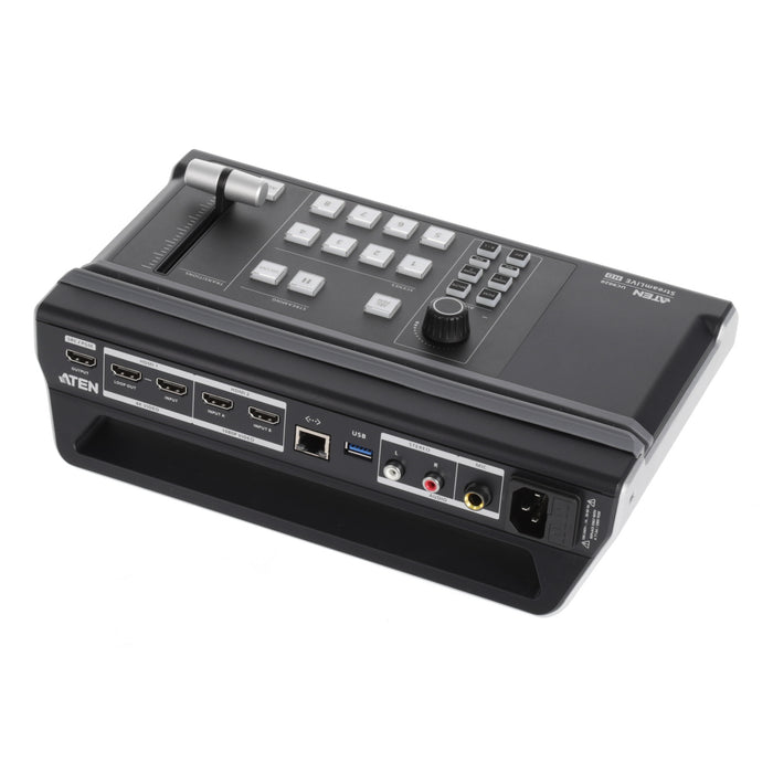 【中古品】ATEN UC9020 StreamLIVE HD ポータブルライブストリーミングAVミキサー(リアルタイム編集機能搭載)