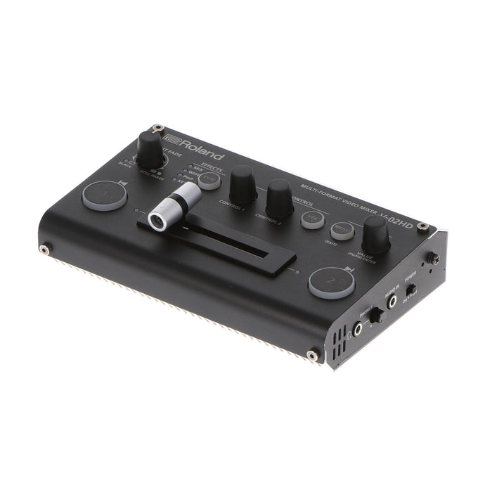 【中古品】Roland V-02HD 2チャンネルマルチフォーマットビデオミキサー