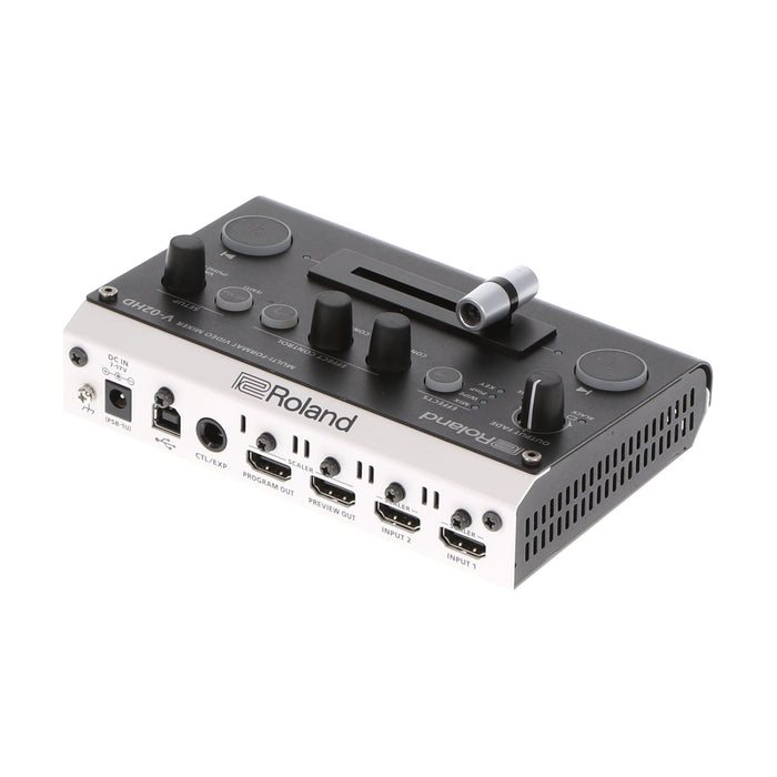 【中古品】Roland V-02HD 2チャンネルマルチフォーマットビデオミキサー