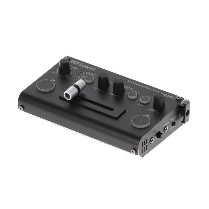 【中古品】Roland V-02HD 2チャンネルマルチフォーマットビデオミキサー