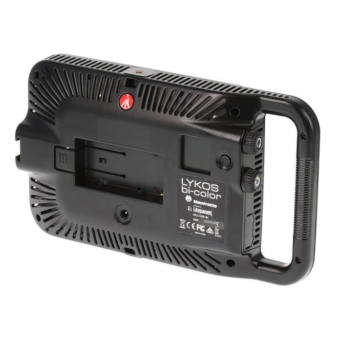 【中古品】Manfrotto MLL1300-BI Lykos バイカラー色温度可変LEDライト