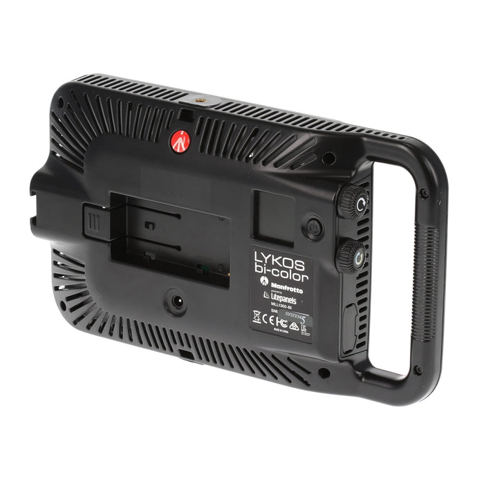 【中古品】Manfrotto MLL1300-BI Lykos バイカラー色温度可変LEDライト
