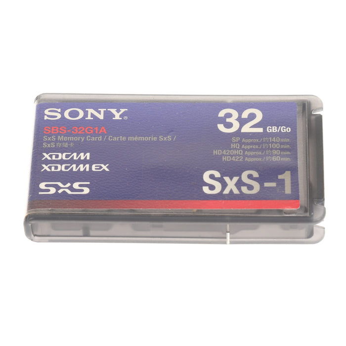 【中古品】SONY SBS-32G1A SxS-1メモリーカード 32GB