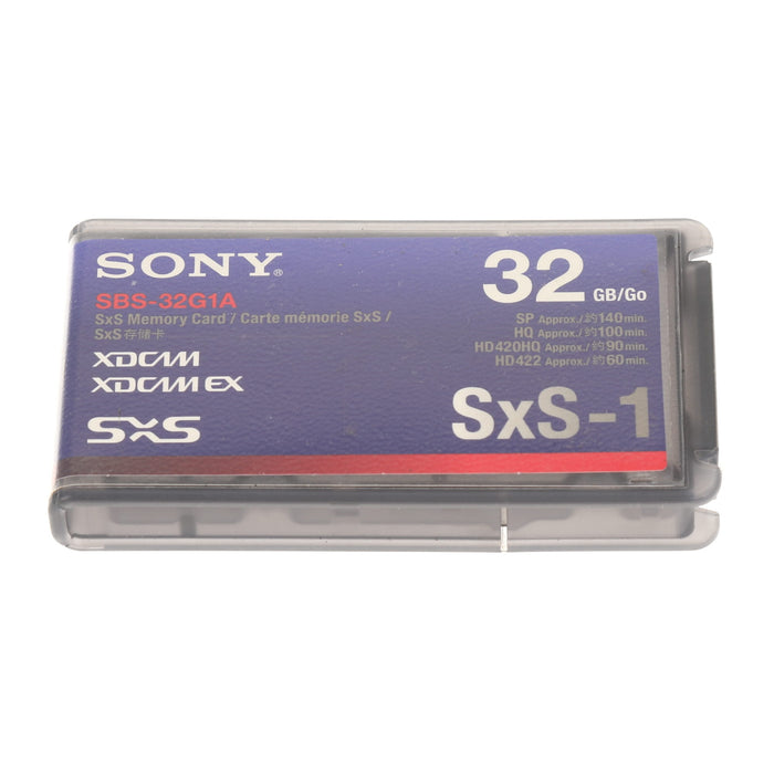 【中古品】SONY SBS-32G1A SxS-1メモリーカード 32GB