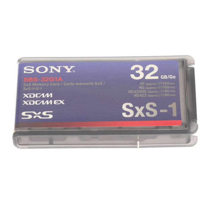 【中古品】SONY SBS-32G1A SxS-1メモリーカード 32GB