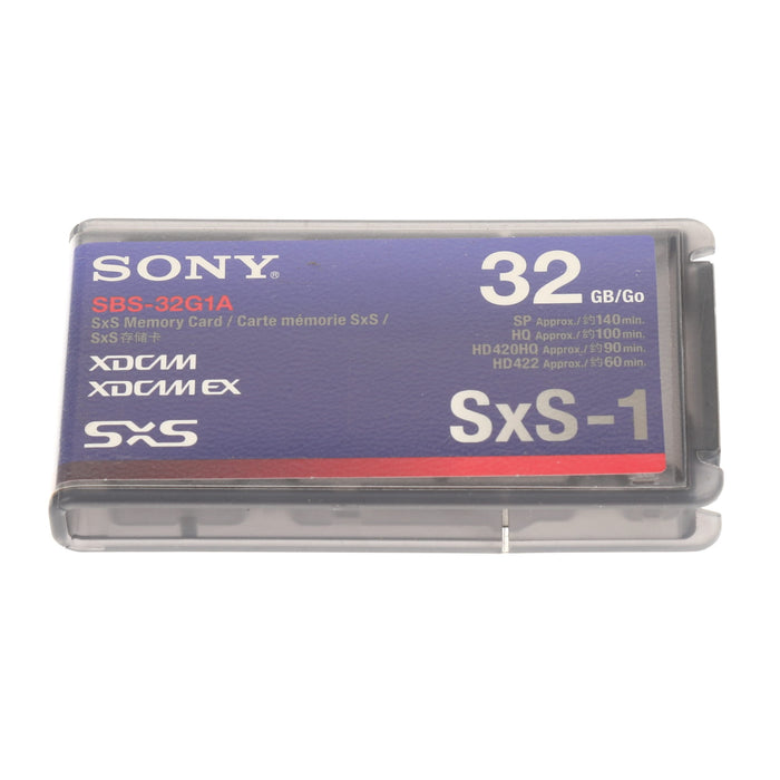 【中古品】SONY SBS-32G1A SxS-1メモリーカード 32GB