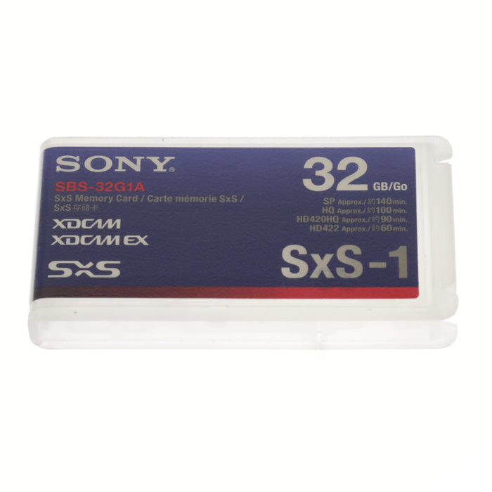 【中古品】SONY SBS-32G1A SxS-1メモリーカード 32GB