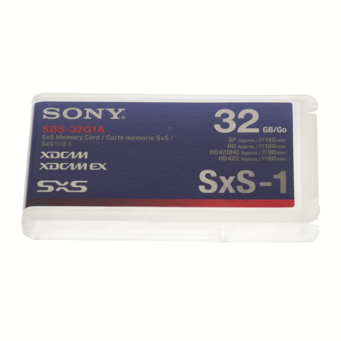 【中古品】SONY SBS-32G1A SxS-1メモリーカード 32GB