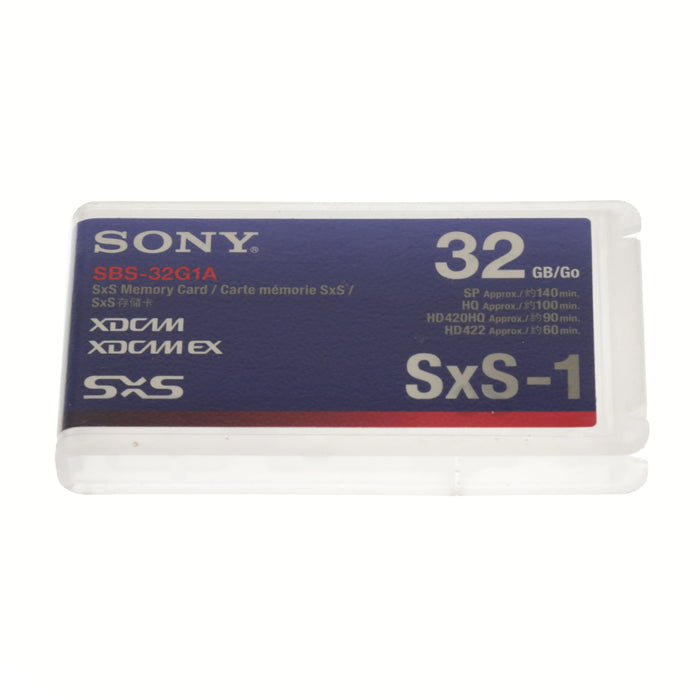 【中古品】SONY SBS-32G1A SxS-1メモリーカード 32GB