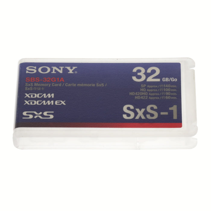 【中古品】SONY SBS-32G1A SxS-1メモリーカード 32GB
