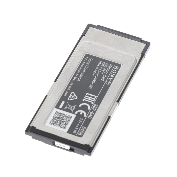 【中古品】SONY SBP-64D SxS PRO+ メモリーカード 64GB