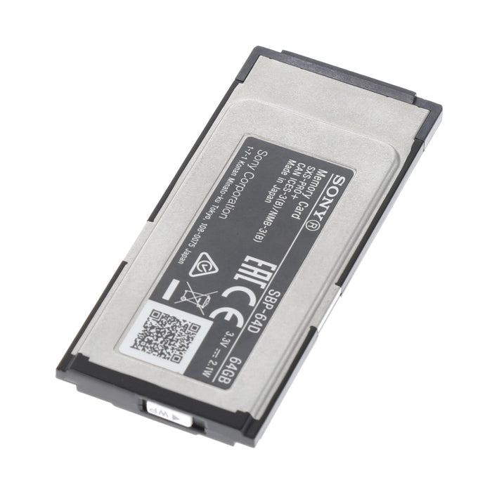 【中古品】SONY SBP-64D SxS PRO+ メモリーカード 64GB