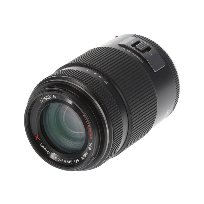 【中古品】Panasonic H-PS45175-K LUMIX G X VARIO PZ 45-175mm F4.0-5.6 ASPH. POWER O.I.S.(ブラック)
