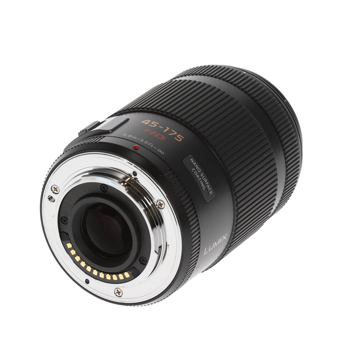 【中古品】Panasonic H-PS45175-K LUMIX G X VARIO PZ 45-175mm F4.0-5.6 ASPH. POWER O.I.S.(ブラック)