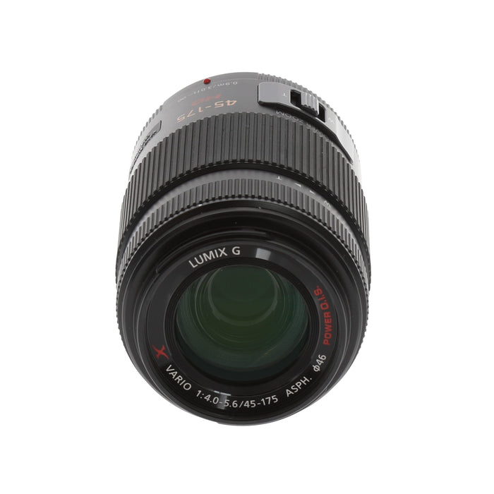 【中古品】Panasonic H-PS45175-K LUMIX G X VARIO PZ 45-175mm F4.0-5.6 ASPH. POWER O.I.S.(ブラック)