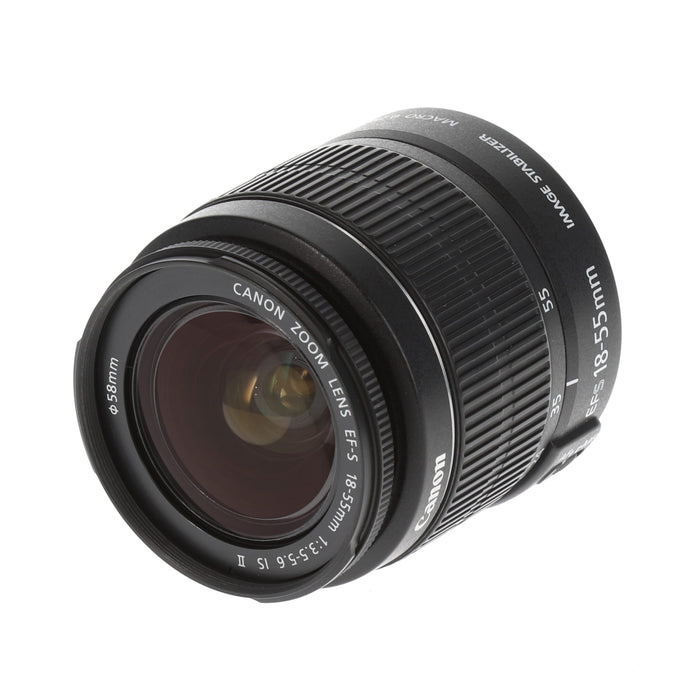 【中古品】Canon EF-S18-55IS2 EF-S標準ズームレンズ EF-S18-55mm F3.5-5.6 IS II