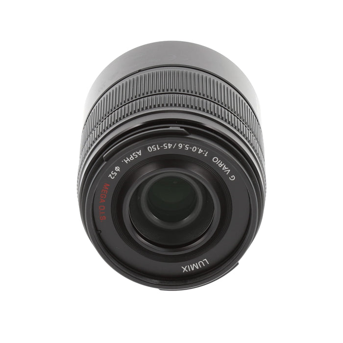 【中古品】Panasonic H-FS45150-KA LUMIX G VARIO 45-150mm/F4.0-5.6 ASPH. /MEGA O.I.S.(ジャンク品)