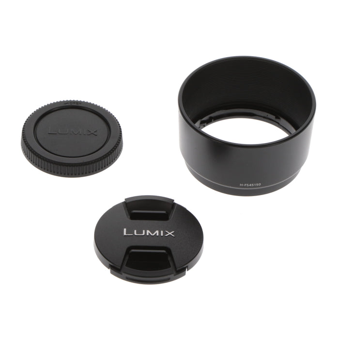 【中古品】Panasonic H-FS45150-KA LUMIX G VARIO 45-150mm/F4.0-5.6 ASPH. /MEGA O.I.S.(ジャンク品)